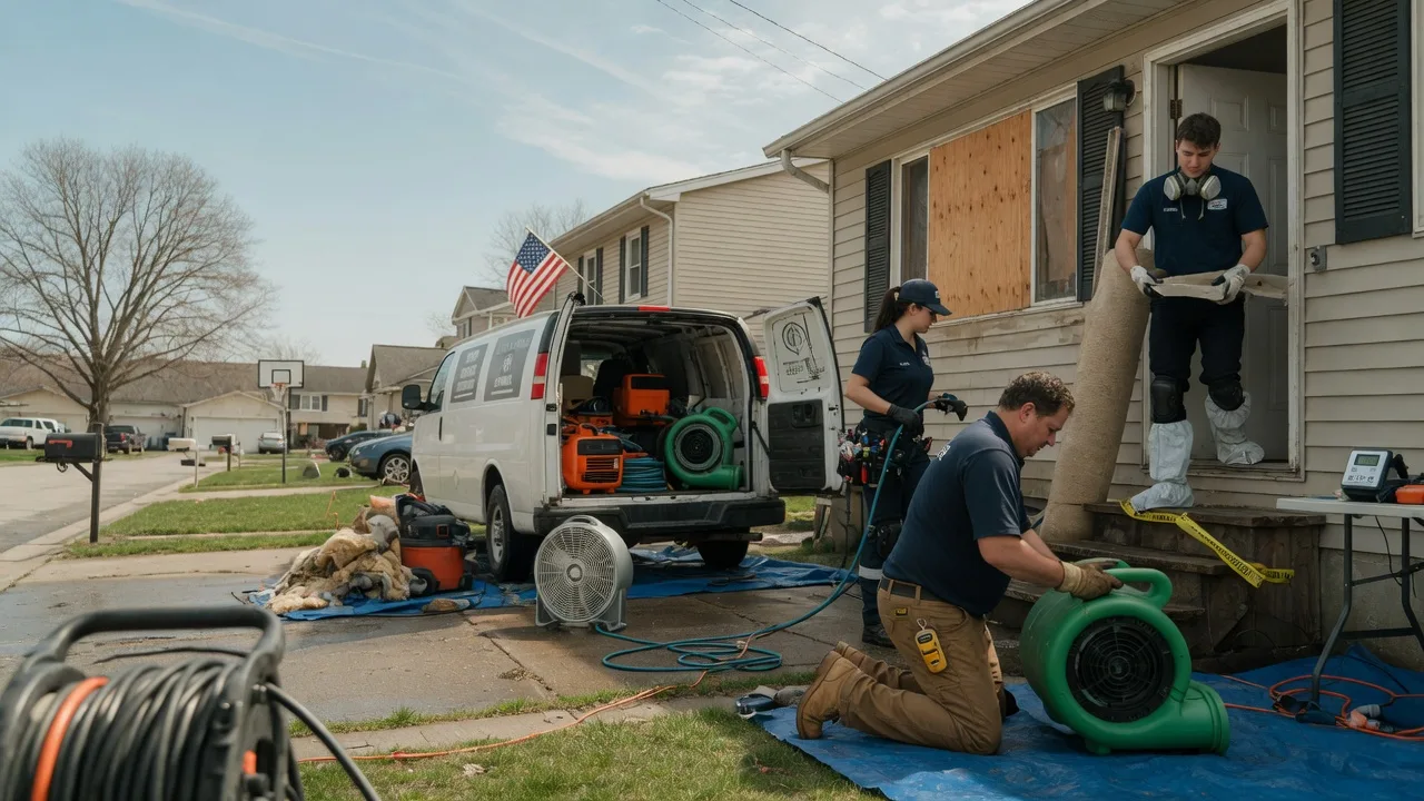 Water Damage Restoration in Mississippi State, MS near me